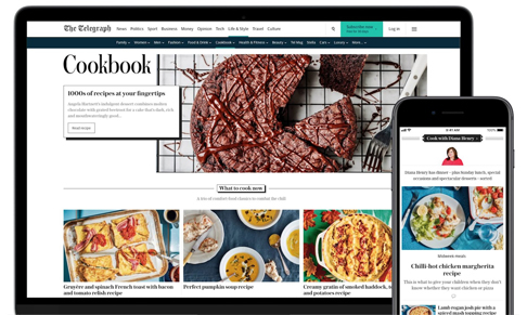 Telegraph Cookbook launches